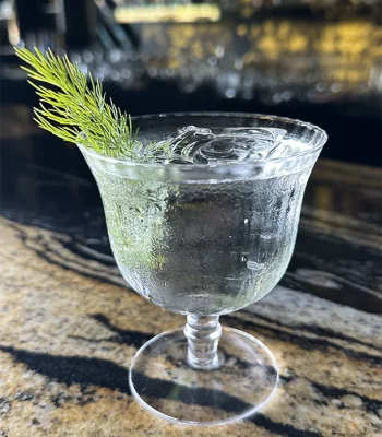 Qulture restaurant and bar drinks