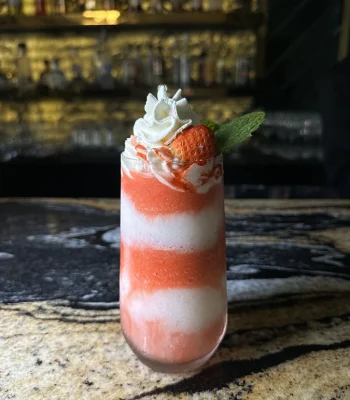 Qulture restaurant and bar drinks